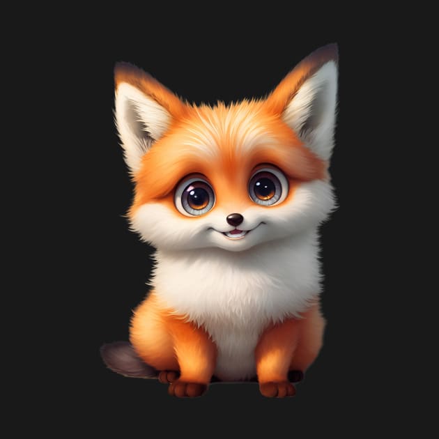 Super Cute Adorable, Baby Fox by allovervintage