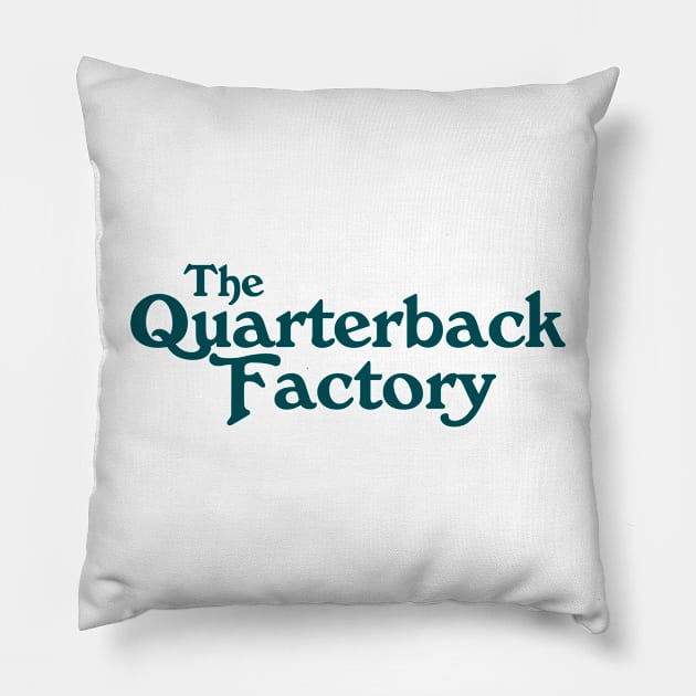 Philadelphia Eagles - Quarterback Factory Pillow by SportCulture