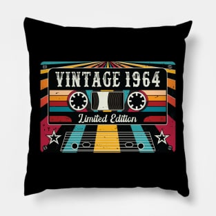 Vintage 1964 Limited Edition Pillow