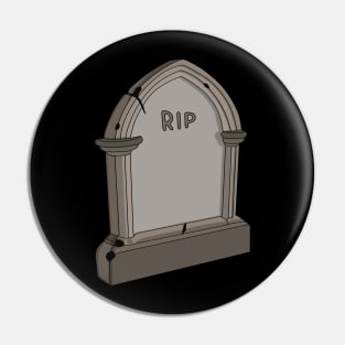 RIP Rest In Peace Pin