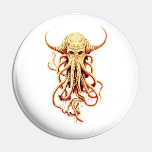 Cthulhu is waiting for you at the sea bottom Pin