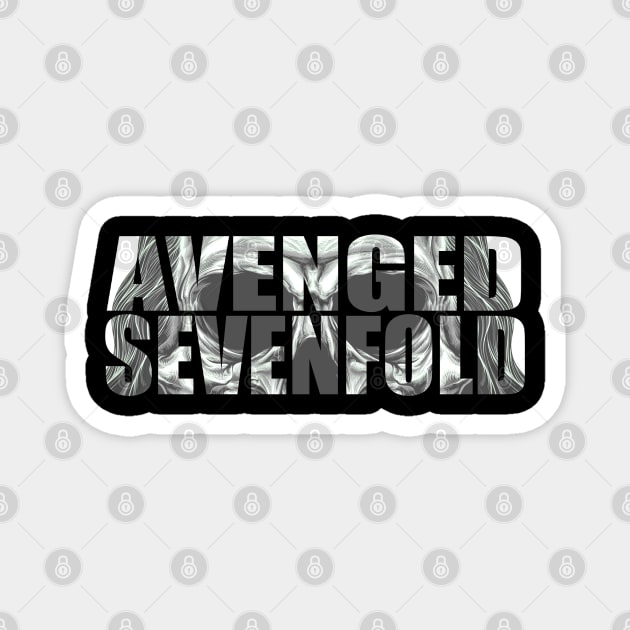 avenged font skull inside Magnet by TOSSS LAB ILLUSTRATION