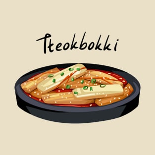 Tteokbokki Korean Food T-Shirt