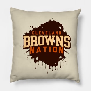 Cleveland Browns Nation Pillow