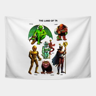 Land of Ta Sticker Sheet Tapestry