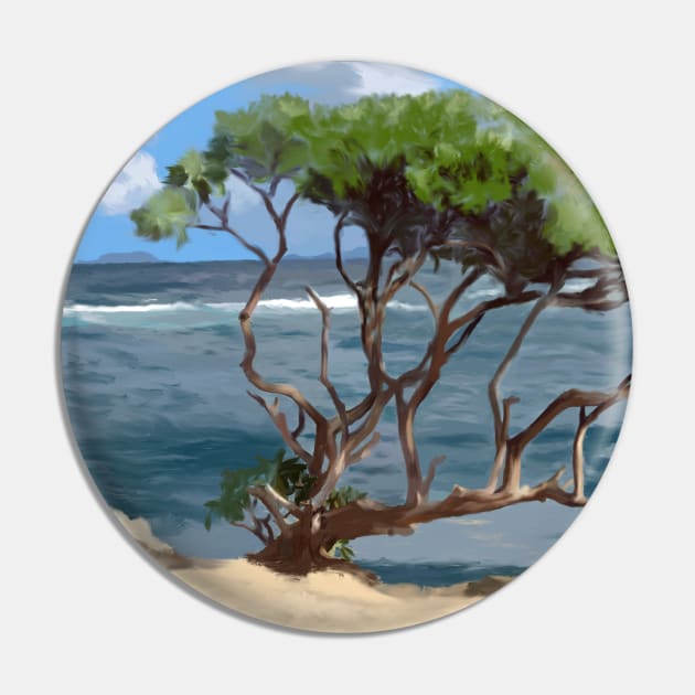 Lāʻie Point State Wayside Pin by NadJac