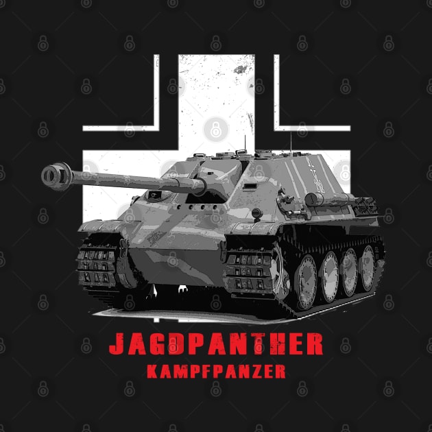 Kampfpanzer Jagdpanther Military tank WW2 by Jose Luiz Filho