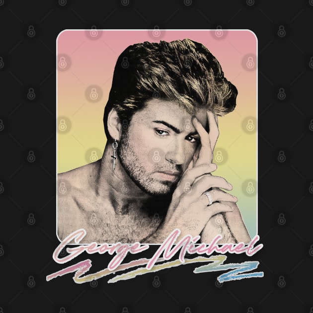 George Michael // Faded Vintage Look // Original Design by DankFutura