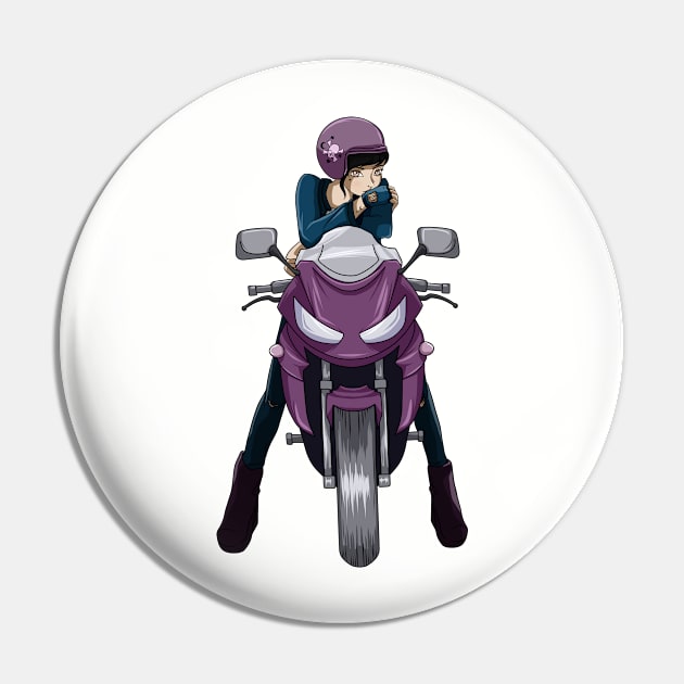 Beautiful motorcycle woman Pin by Markus Schnabel