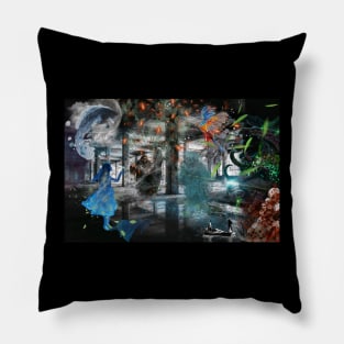 3D GHOST ART Pillow