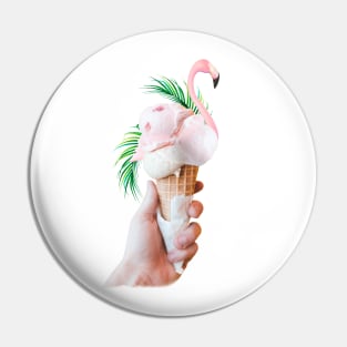 Tropical Ice Cream Pin