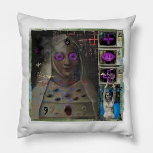 NEON nUn Pillow