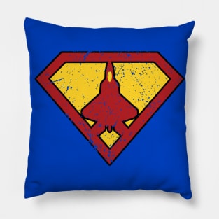 F-22 Raptor Super Logo Pillow