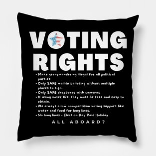 Voting Rights for ALL Pillow