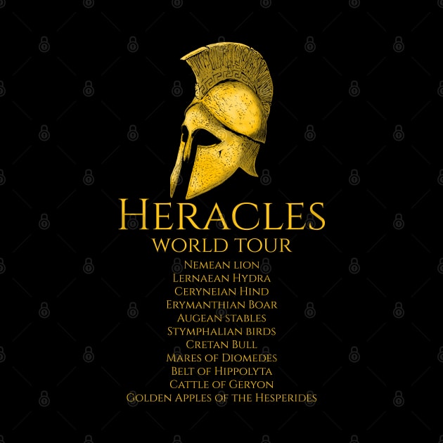 Heracles World Tour - Ancient Greek Helmet - Mythology by Styr Designs