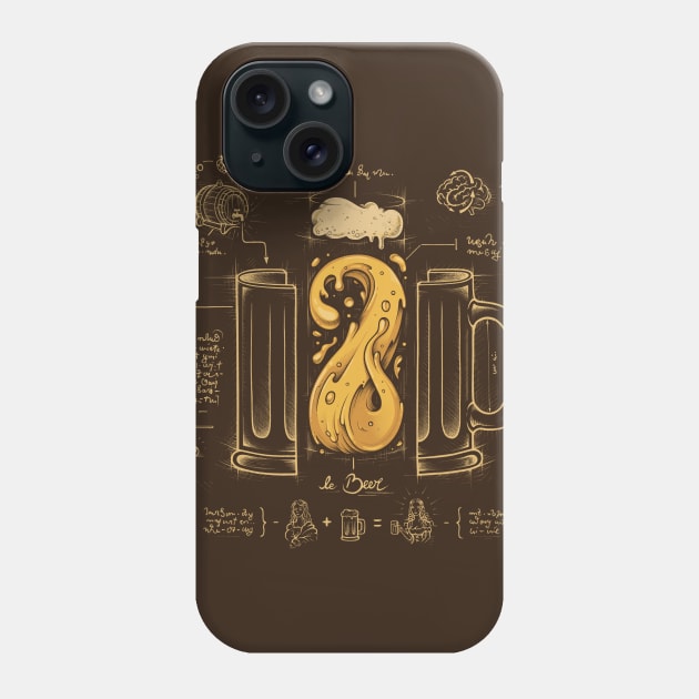 Le Beer (Elixir of Life) Phone Case by enkeldika2