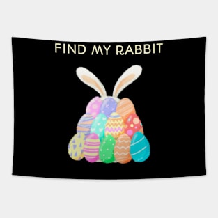 Find my rabbit Tapestry