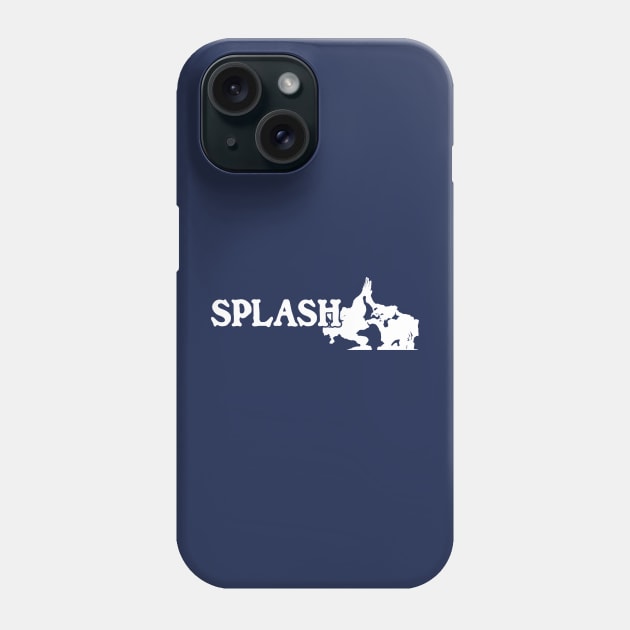 Splash Mountain White Phone Case by DevonDisneyland