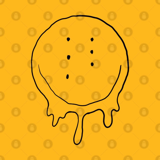 Drippy Six-Eyed Smiley Face by Niemand