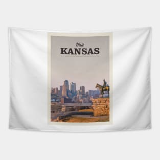 Visit Kansas Tapestry