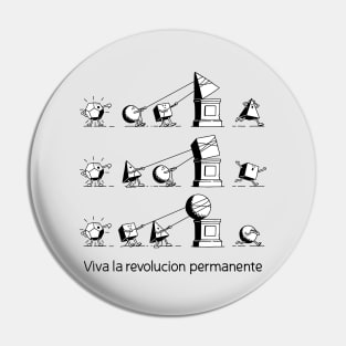 PERMANENT REVOLUTION Pin