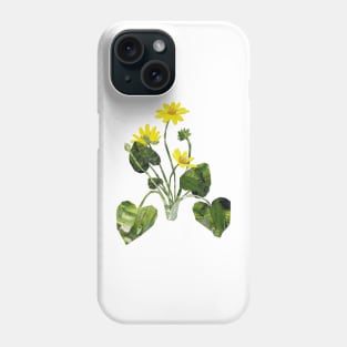 Lesser celandine Phone Case