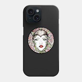 Pretty Round Roses Phone Case