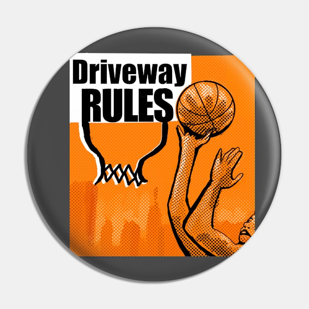 Street driveway basketball Pin by Coop Art