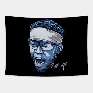 Reggie Jackson Los Angeles C Scream Tapestry