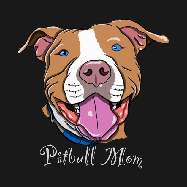 Pitbull mom by SNAFUDesign