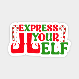 Express Your Elf Magnet