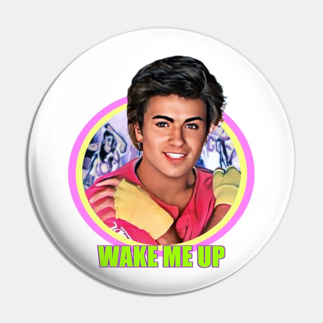 Wake Me Up Pin by iCONSGRAPHICS