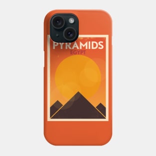 Egypt Poster Design Phone Case