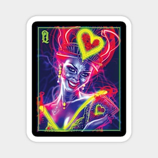 Queen Of Hearts Magnet