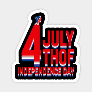 4th of july independece  day Magnet