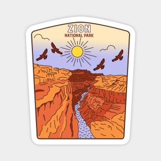 Zion National Park Utah Magnet