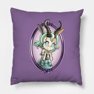 Antelope Girl Pillow