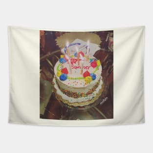 Birthday Cake Tapestry