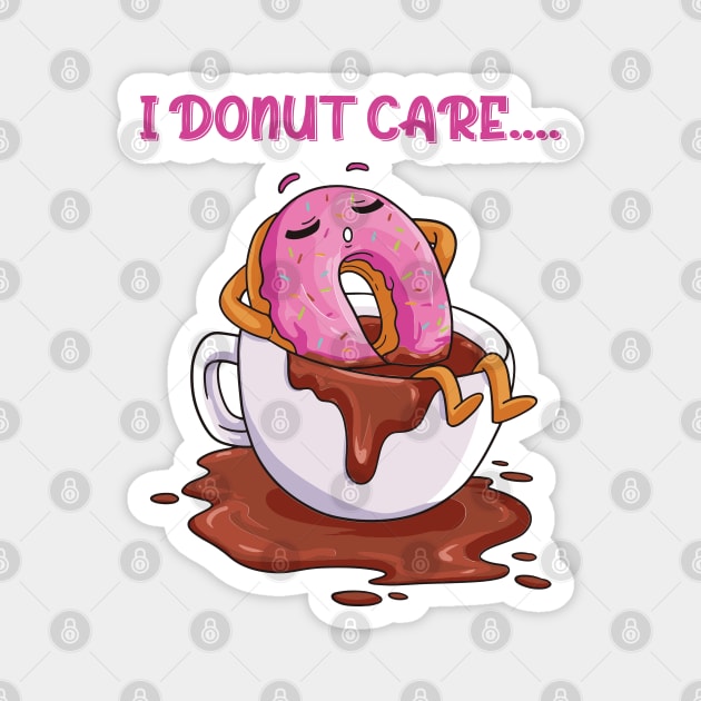 I Donut Care Magnet by Photomisak72