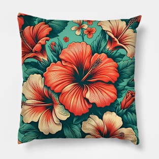 Hibiscus Pillow