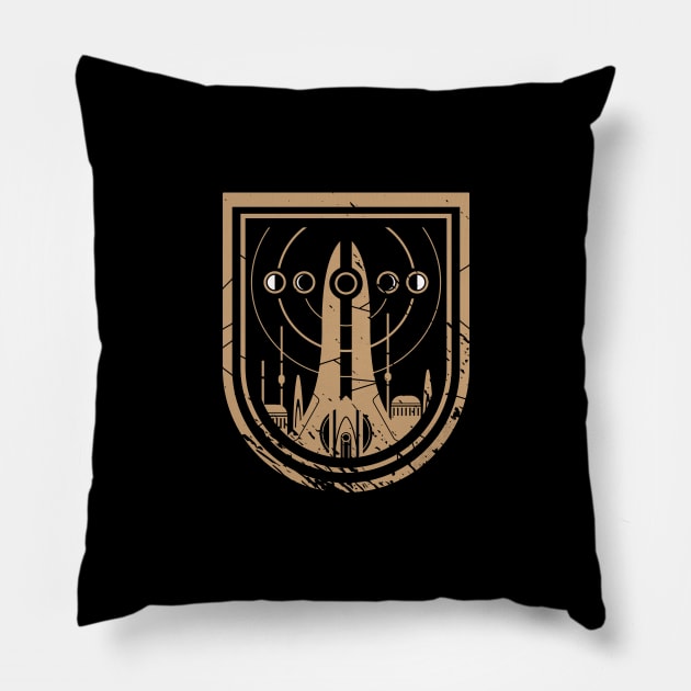 The Dreaming City Pillow by BadBox