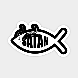 Satan Fish Magnet