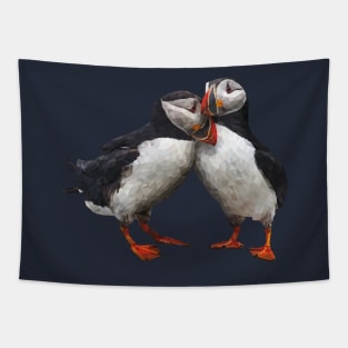 Atlantic puffin Tapestry