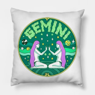 GEMINI ZODIAC sign Pillow