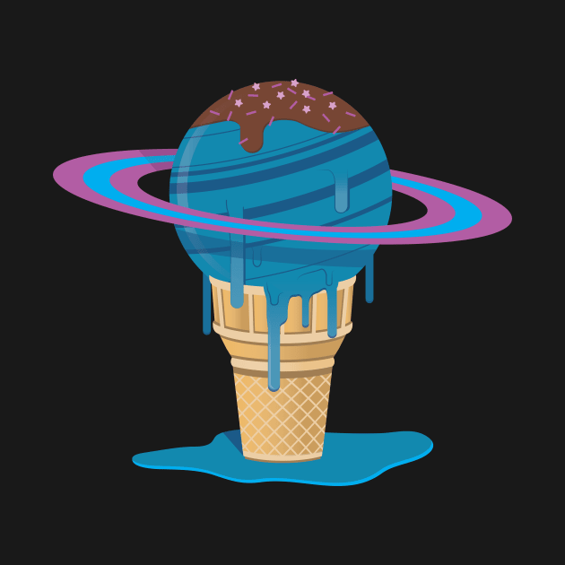 Space is Sweet- Ice Cream Cone by CosmoQuestX