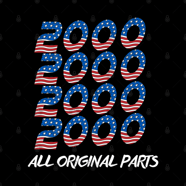 2000 Vintage American Flag by ChadPill