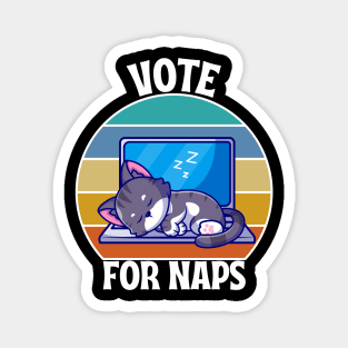 VOTE FOR NAPS Magnet