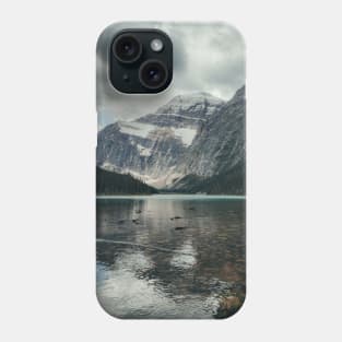 Jasper National Park Mountain Snowy Peak Photo V3 Phone Case