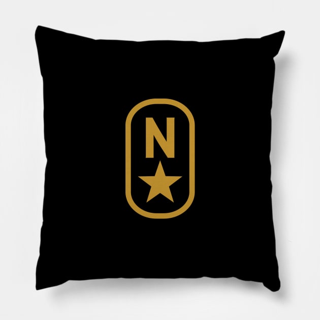 Nashville Emblem Pillow by calebfaires