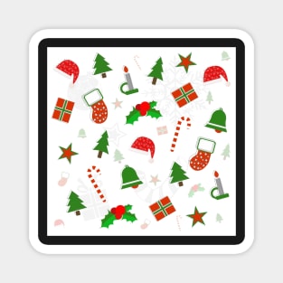 Christmas Pattern #2 Magnet